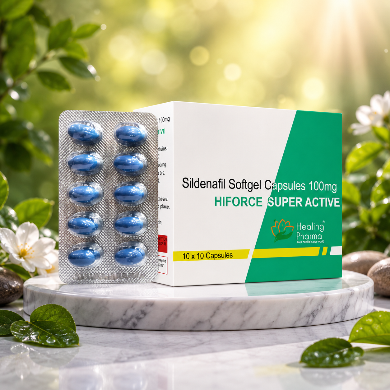 Sildenafil Softgel Supplements 100mg Hiforce Super Active
