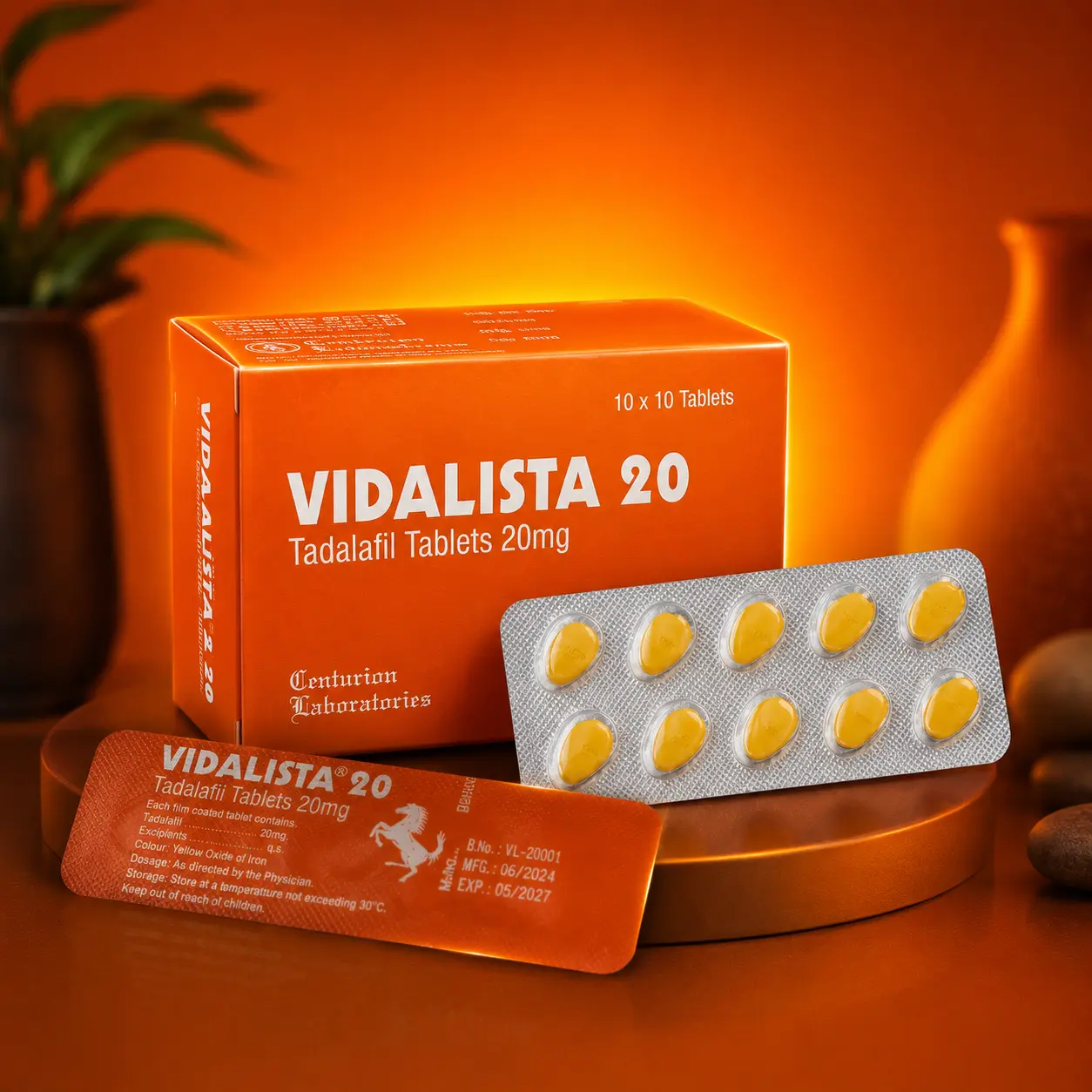 Vidalista Tadalafil 20mg Supplements