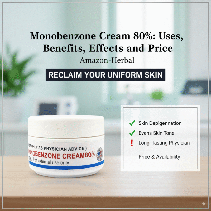 Monobenzone cream 80%